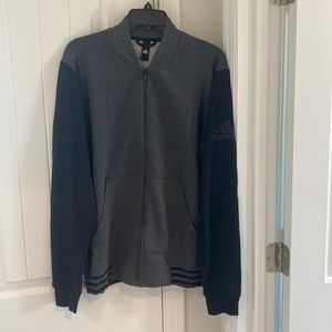 Adidas black/gray jacket medium.